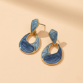 Blue Earrings | Crafted Jewells Studio